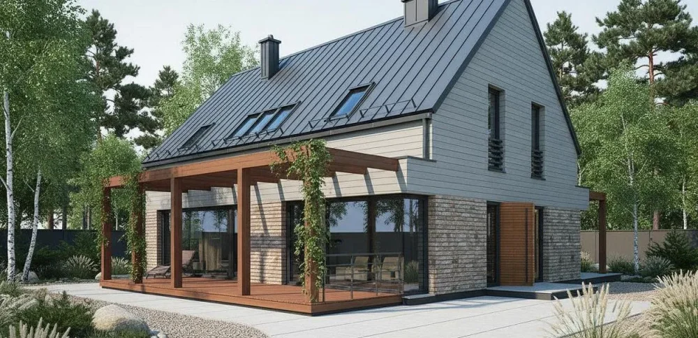 Проект Двухэтажный дом 18 на 13, 201 м2