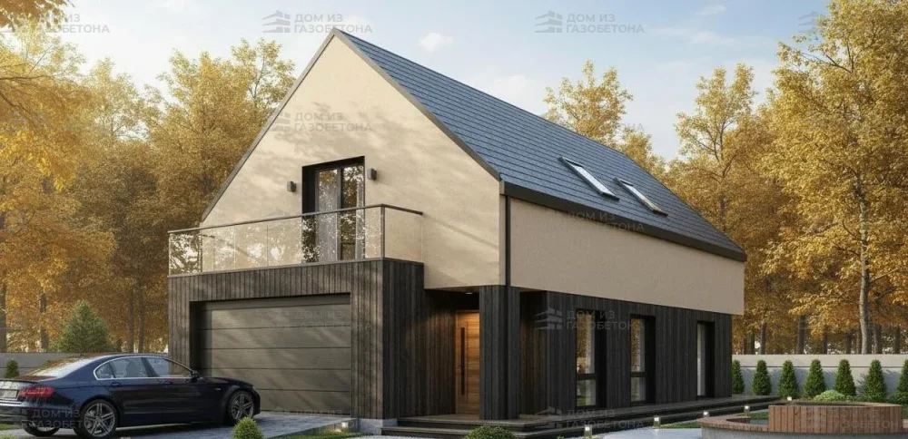 Проект Двухэтажный дом 7 на 21, 213 м2